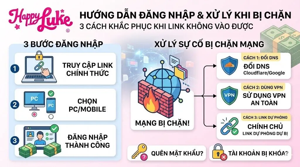 Hướng dẫn tải app Happyluke phiên bản mới nhất cho điện thoại iOS và Android thông qua mã QR, đảm bảo an toàn và không bị chặn link.